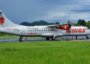 Viral Baling-Baling Pesawat Diikat Kabel Ties, Lion Air Beri Penjelasan