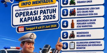 Polres Kapuas Hulu Gelar Operasi Patuh 2026, 9 Pelanggaran Ini Bakal Jadi Incaran Utama Petugas