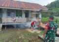 Cegah Wabah DBD, Babinsa & Puskesmas Batang Lupar Gencar Fogging di SMAN 1: “3M Plus Kunci Utama