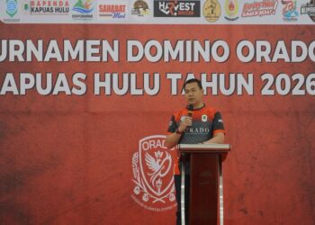 Resmi Dibuka Bupati Fransiskus Diaan Turnamen Domino ORADO HUT Putussibau ke-131 Jadi Panggung Lahirnya Atlet Masa Depan