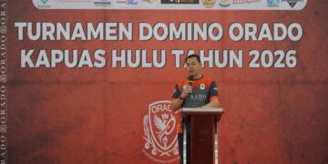 Resmi Dibuka Bupati Fransiskus Diaan Turnamen Domino ORADO HUT Putussibau ke-131 Jadi Panggung Lahirnya Atlet Masa Depan