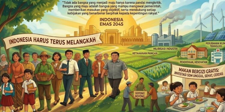Herry Dahana Indonesia Butuh Energi Membangun, Bukan Saling Menjatuhkan Demi Indonesia Emas 2045