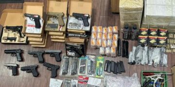Penjual Air Gun Beromzet Ratusan Juta Diringkus saat Transaksi
