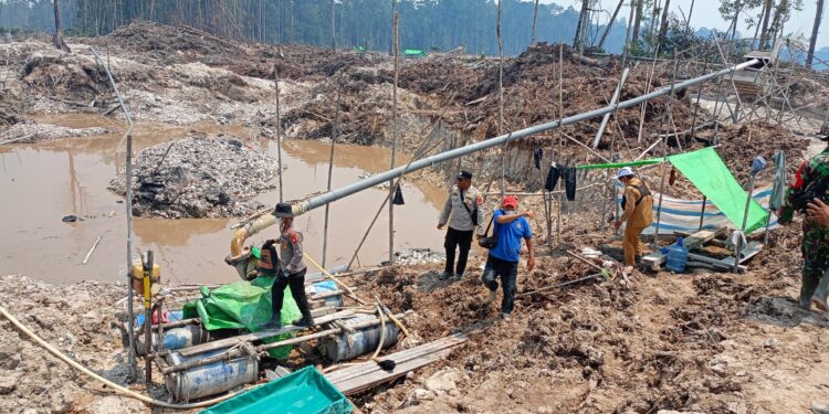 Razia PETI di Kapuas Hulu Disorot Dompeng Dibongkar, Eksavator Tak Tersentuh, Ada Apa
