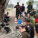 TNI & Babinsa Badau Perkuat Aparat di Tengah Karhutla TNDS